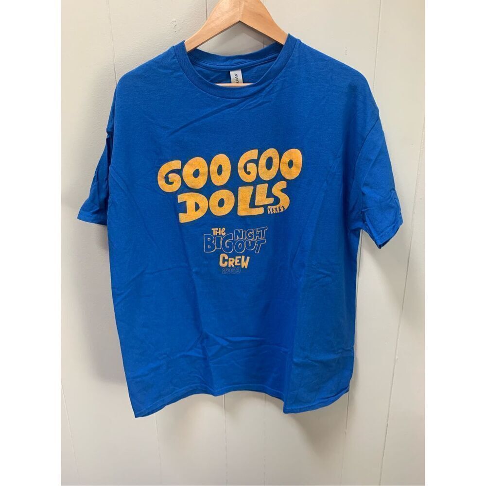 Goo Goo Dolls 2023 The Big Night Out Tour Local Crew Tour Tee XL